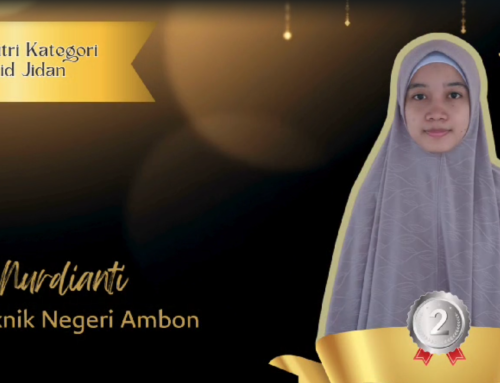 Nurdianti Rebut Juara 2 Tartil Putri Kategori Jayyid Jidan Pada MTQ Politeknik Nasional 2024