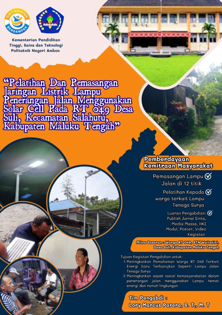 Polnam Polnam Melakukan Pelatihan dan Pemasangan Listrik Solar Cell ...