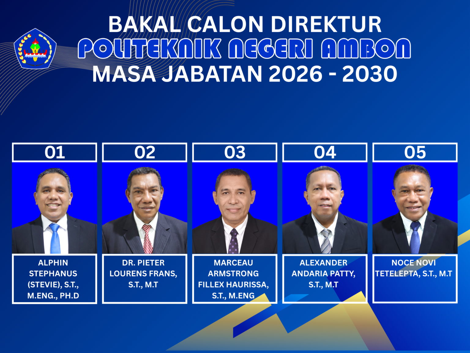 Polnam Politeknik Negeri Ambon – Kampus Teknologi Terapan Berbasis Gugus Pulau ...